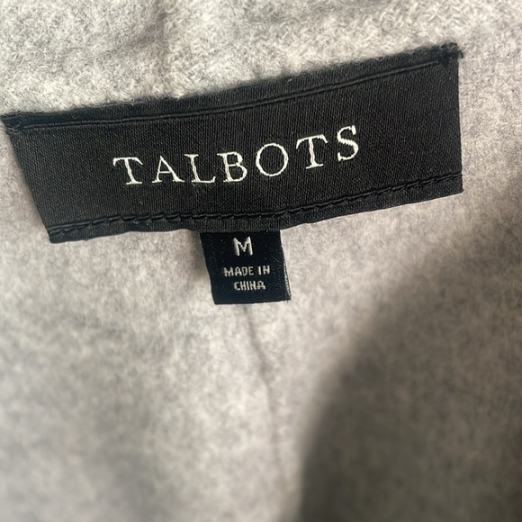 Talbots open front wool cardigan, size m - Picture 4 of 6
